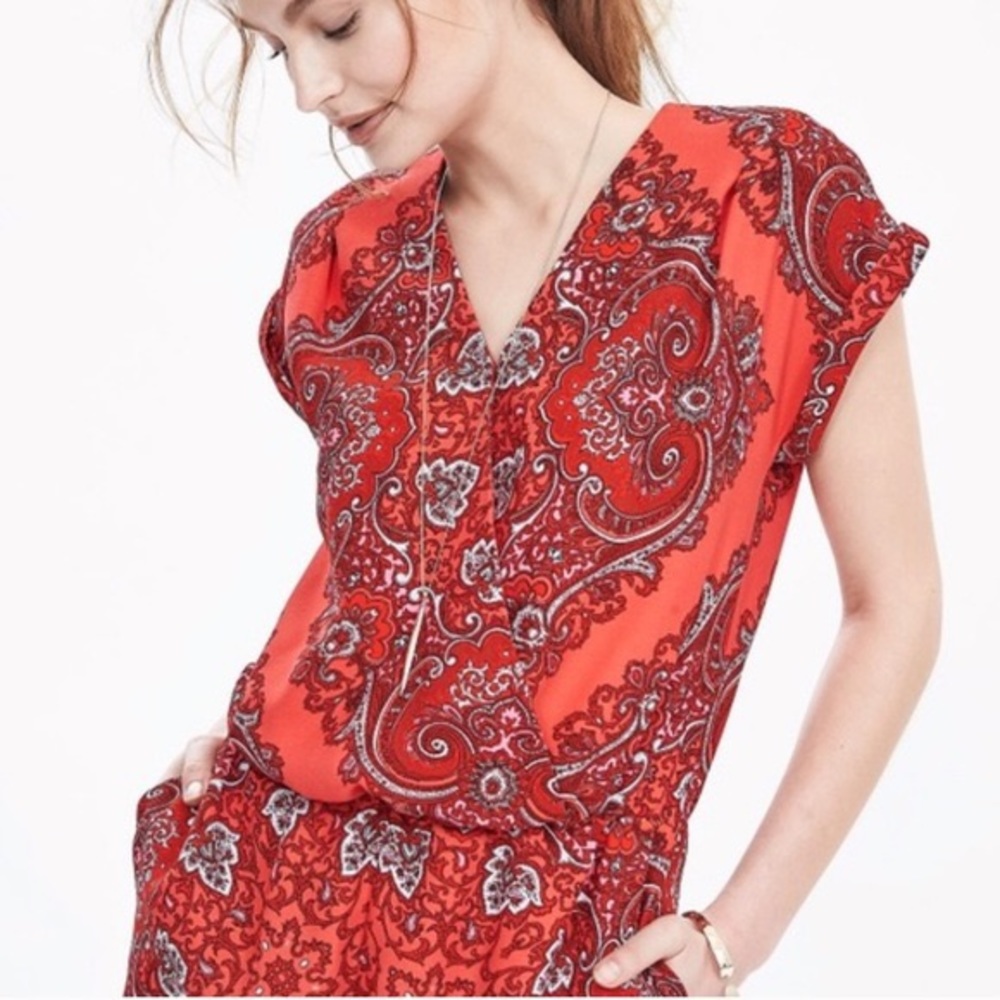 Banana Republic Paisley Romper